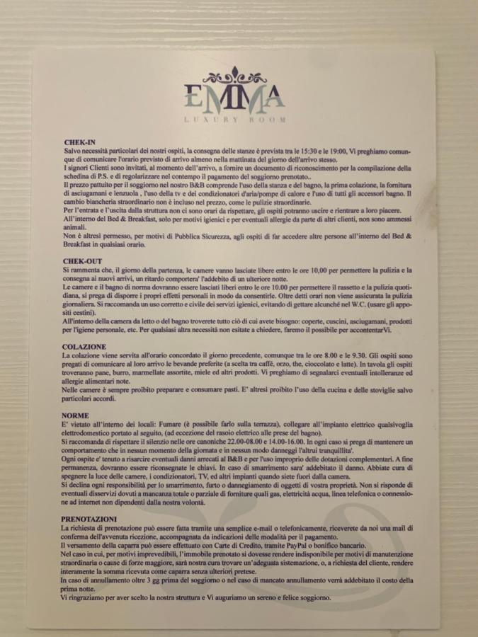 Emma Luxury Room Sorrento Exterior foto
